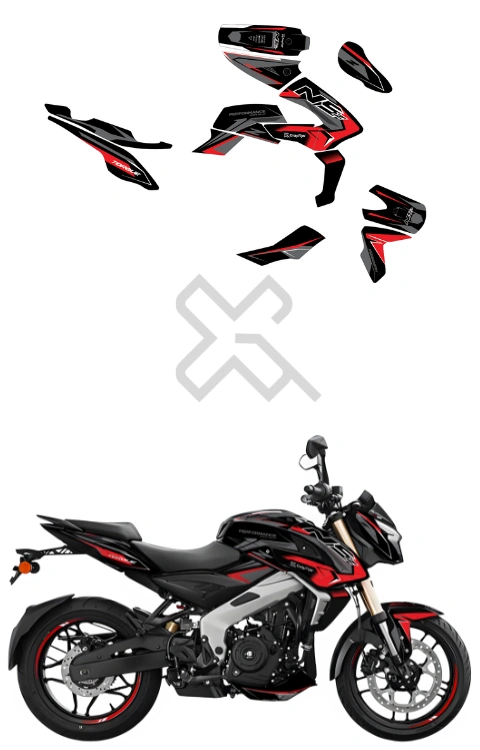 Rath Edition Full Body Sticker Compatible with Pulsar NS400Z | Made in Premium Matte Vinyl with FPF (Fade Protection Film), Waterproof, Precut Sticker, Pack of 1